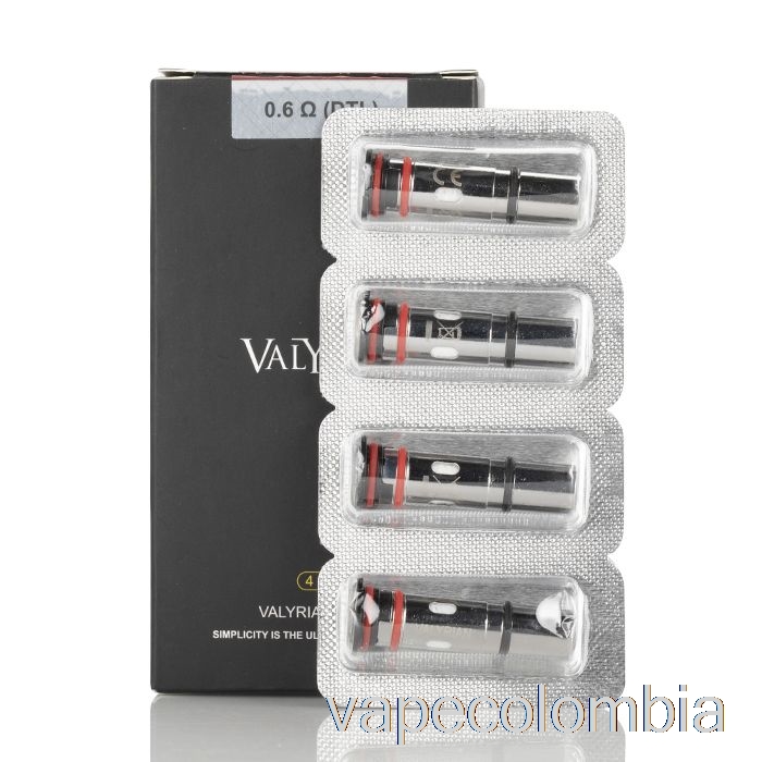 Vape Desechable Uwell Valyrian Reemplazo Pod Bobinas 0.6ohm Valyrian Pod Bobinas